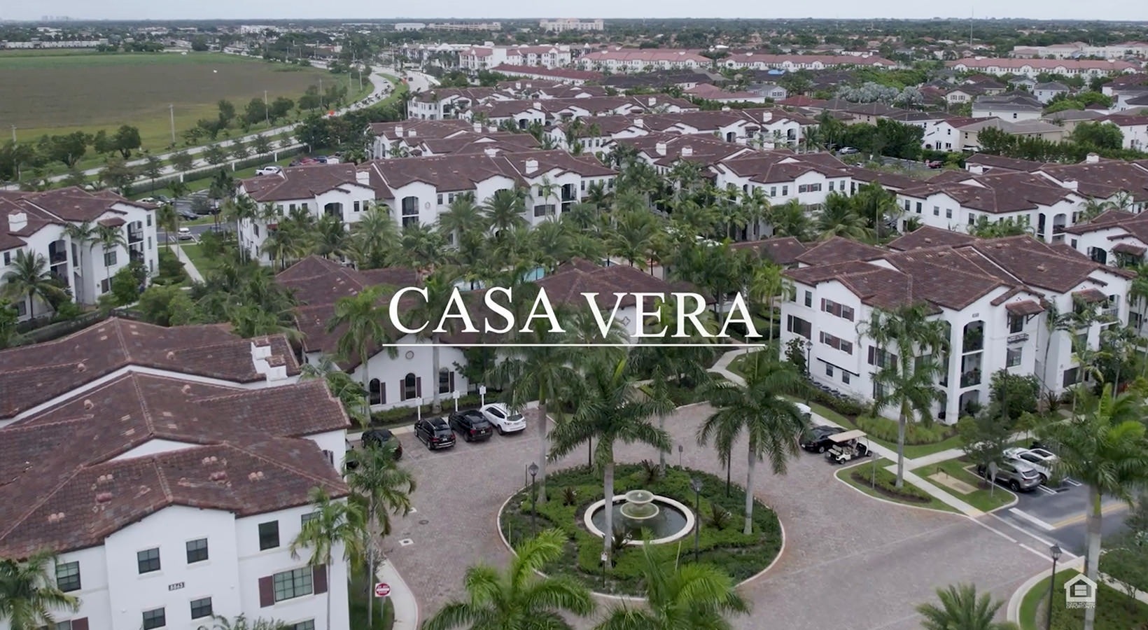 aerial view of houses